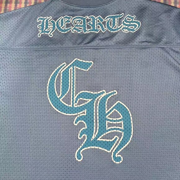 Chrome Hearts Sports Mesh Warm Up Jersey Blue - Picture 5 of 6